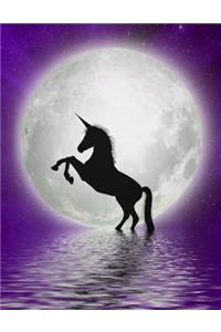Unicorn Moon Bullet Journal