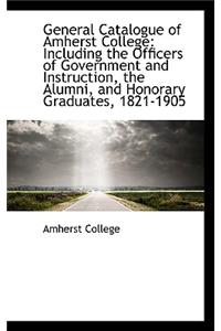 General Catalogue of Amherst College