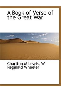 A Book of Verse of the Great War