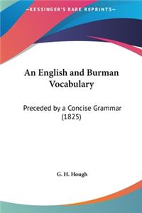 An English and Burman Vocabulary
