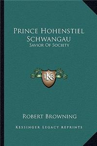 Prince Hohenstiel Schwangau