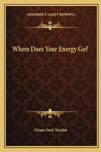 Where Does Your Energy Go?