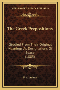 Greek Prepositions