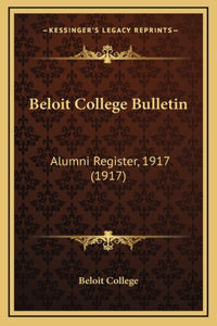 Beloit College Bulletin
