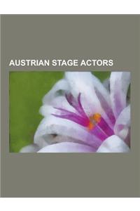 Austrian Stage Actors