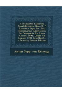 Continuatio Laborum Apostolicorum