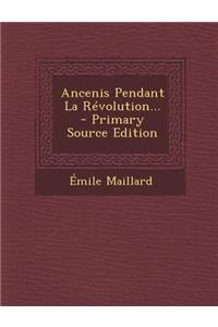 Ancenis Pendant La Révolution...