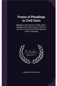 Forms of Pleadings in Civil Suits