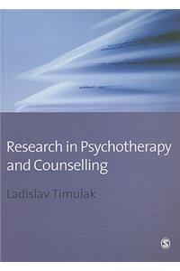 Research in Psychotherapy and Counselling