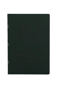 Black on Grey / Black on Grey (set of two) A5 Unlined Notebooks