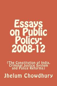 Essays on Public Policy