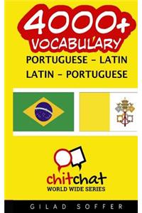 4000+ Portuguese - Latin Latin - Portuguese Vocabulary