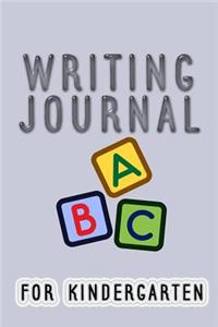 Writing Journal For Kindergarten