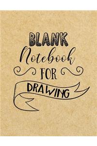 Blank Notebook For Drawing