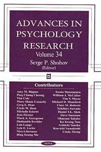 Advances in Psychology Research