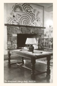Vintage Journal Ahwahnee Lodge Interior, Yosemite