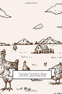 Chicken Coloring Book