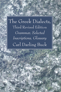 Greek Dialects, Third Revised Edition