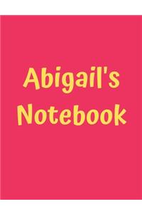 Abigail's Notebook
