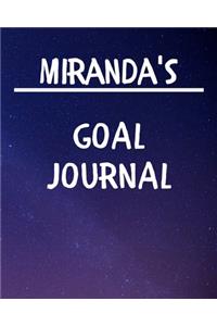 Miranda's Goal Journal