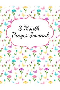 3 Month Prayer Journal