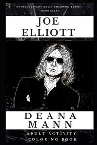 Joe Elliott Adult Activity Coloring Book