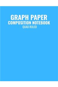 Graph Paper Composition Notebook Quad Ruled