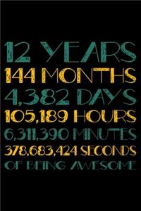 12 Years Of Being Awesome