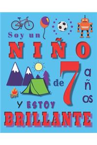 Soy un niño de 7 años y estoy brillante