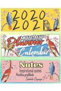 2020-2021 Monthly Planner
