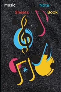 Music Sheets NoteBook