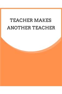 Teacher makes another teacher