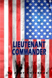 Lieutenant Commander US Army Notebook