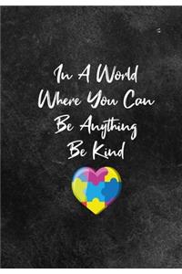 In A World Where You Can Be Anything Be Kind