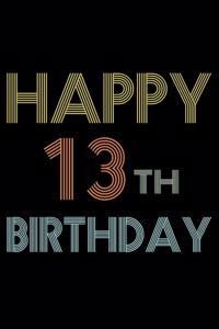 Happy 13th Birthday