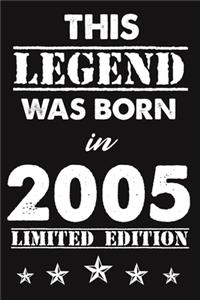 This Legend Was Born In 2005