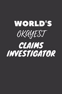 World's Okayest Claims Investigator Notebook