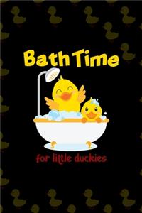 Bath Time For Little Duckies
