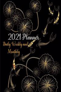 2021 Planner Daily Weekly and Monthly