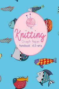 Knitting Graph Paper Notebook - 4