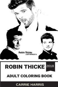 Robin Thicke Adult Coloring Book