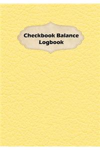 Checkbook Balance Logbook