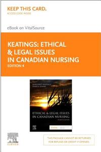 Ethical & Legal Issues in Canadian Elsevier eBook on Vitalsource (Retail Access Card)