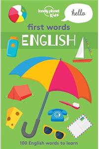 Lonely Planet Kids First Words - English 1