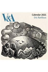 V&a Eric Ravilious Wall Calendar 2021 (Art Calendar)