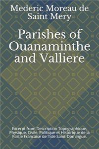 Parishes of Ouanaminthe and Valliere