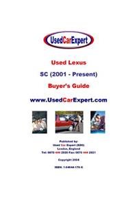 Used Lexus SC, Buyer's Guide