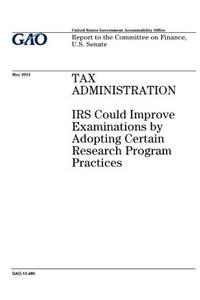 Tax administration
