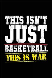 This Isn't Just Basketball This Is War