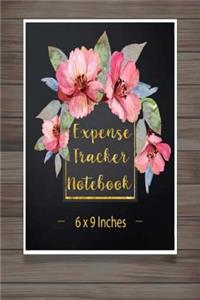 Expense Tracker Notebook 6 x 9 Inches